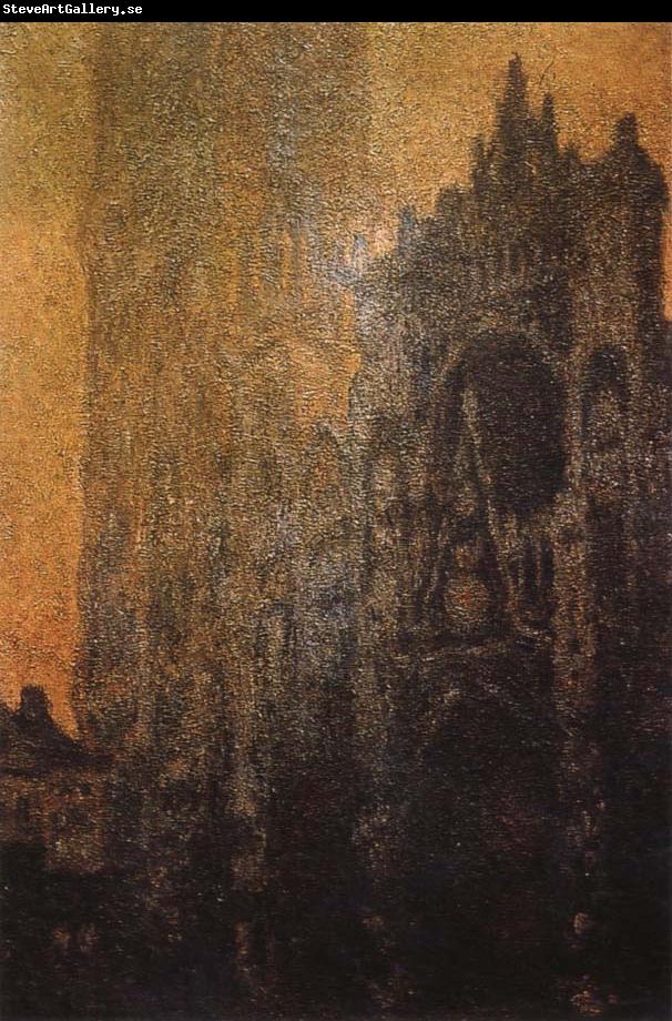 Claude Monet The Portal and the Tour d Albane at Dawn